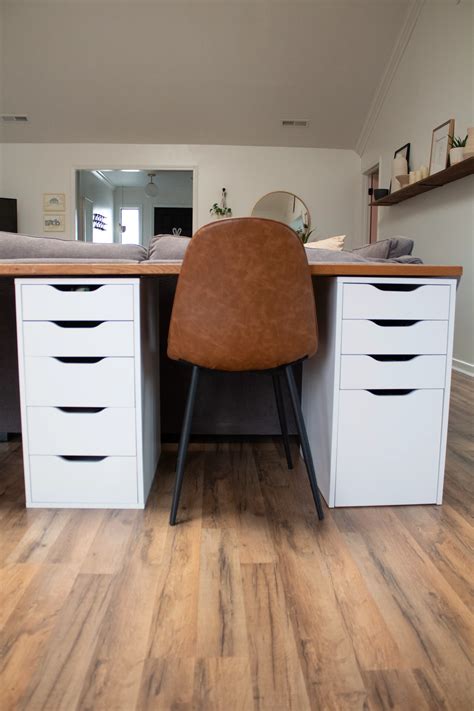 alex drawers and desk|ikea alex drawer desk setup.